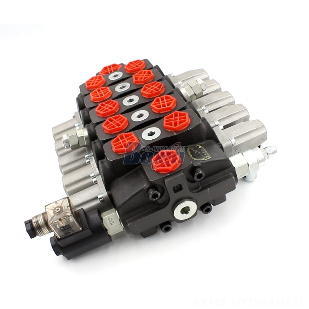 Hydraulic Selector Valve 12v Manual Monoblock Directional Valve - SD8 Series | Wholesale & OEM cover photo